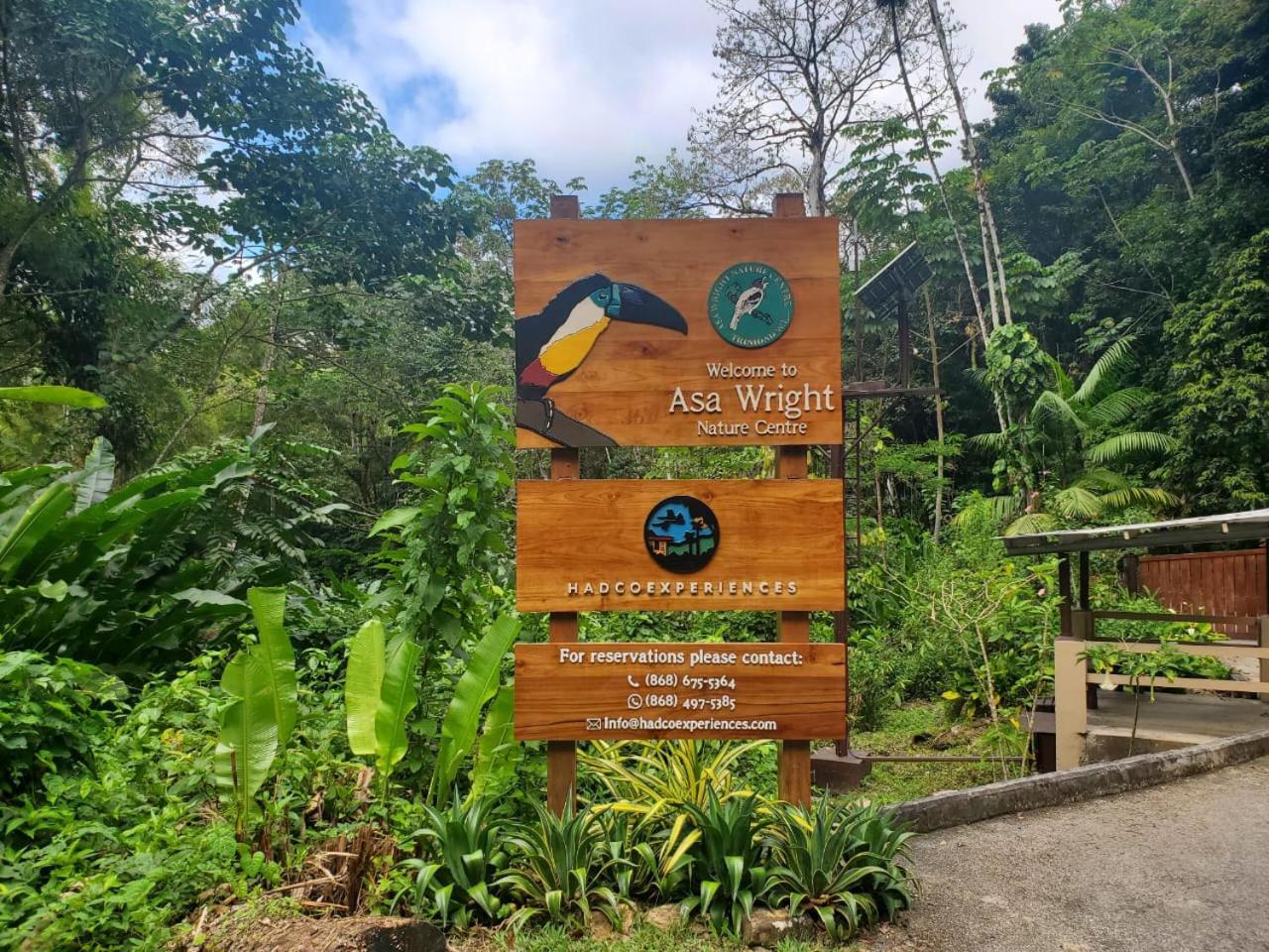 Hadco Experiences At Asa Wright Nature Centre Blanchisseuse Buitenkant foto